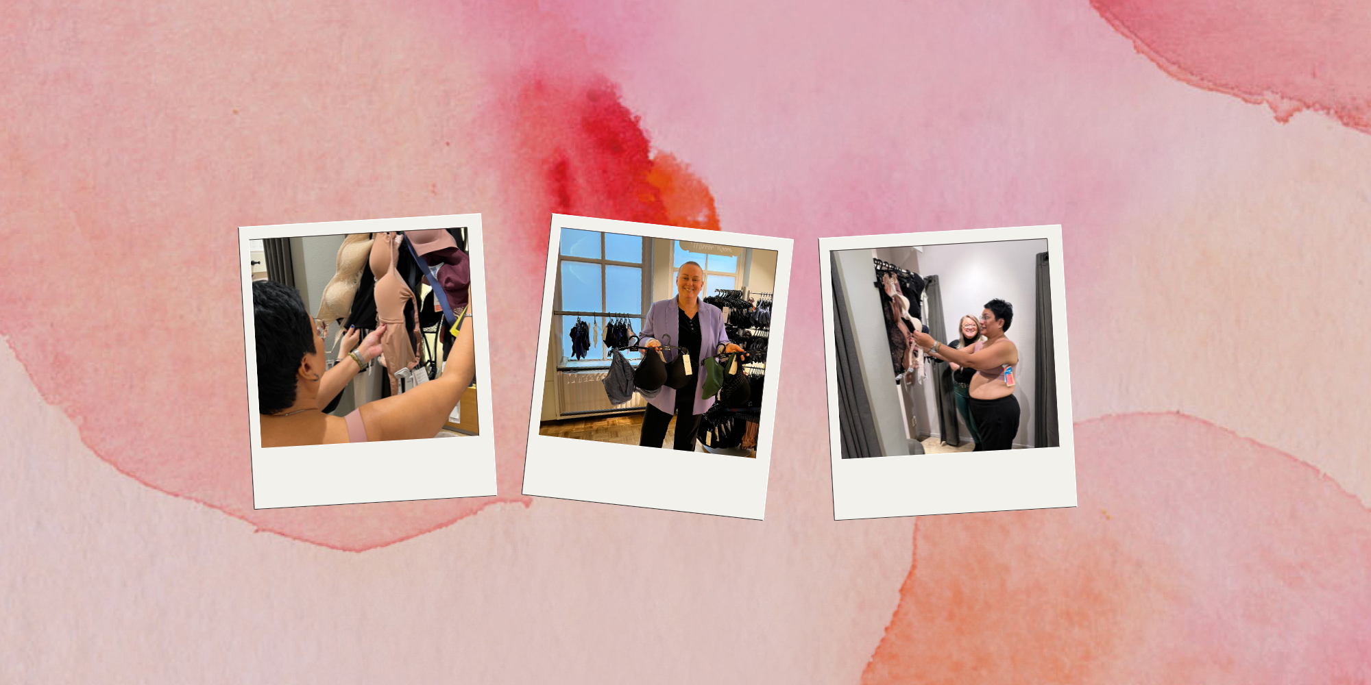 Chanthal & Mia discover Triumph lingerie after breast cancer