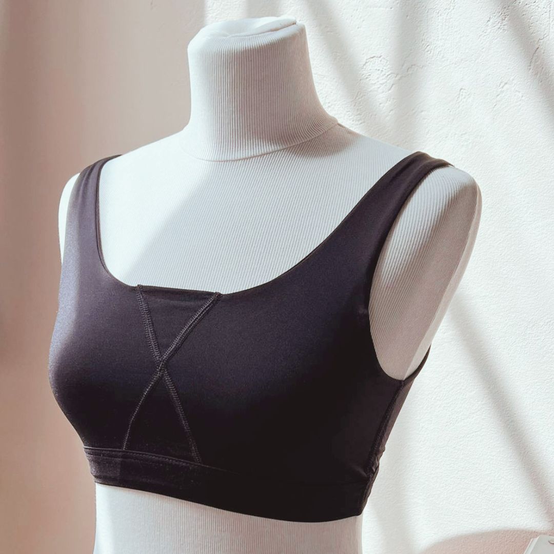 Qups Bralette Black